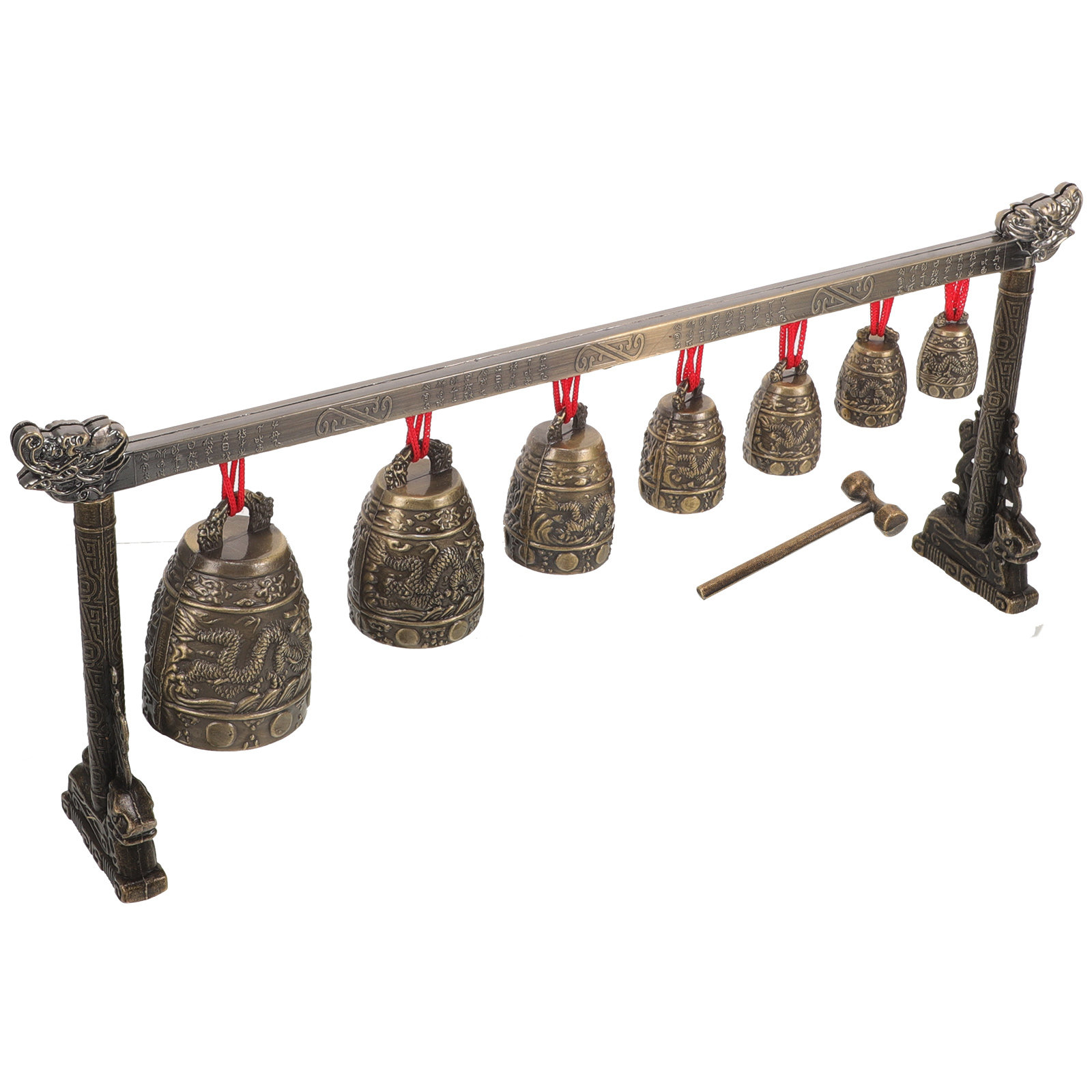 Celesta Musical Instrument - Chinese Bell Instrument Zinc Alloy Vintage