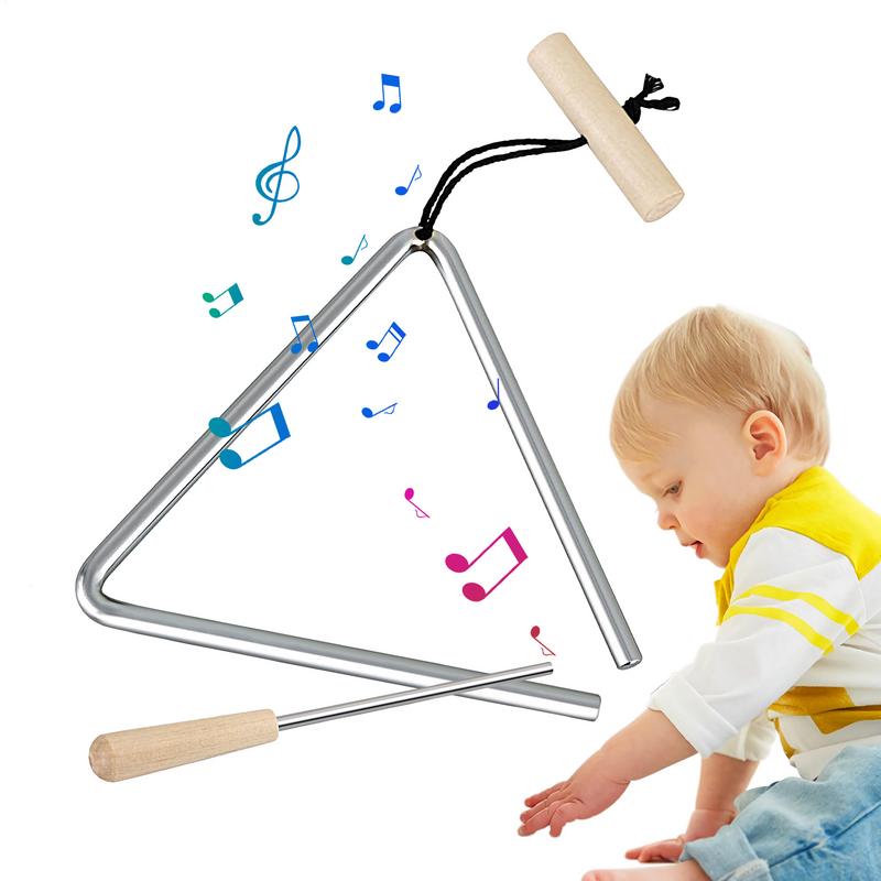 Musical Instrument Chimes - Music Triangle Instrument Steel Music Hand