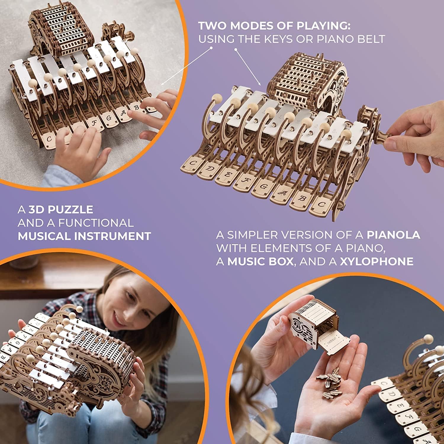 Celesta 3D Mechanical Puzzle - – Celesta Musical Instrument recenzja i cena