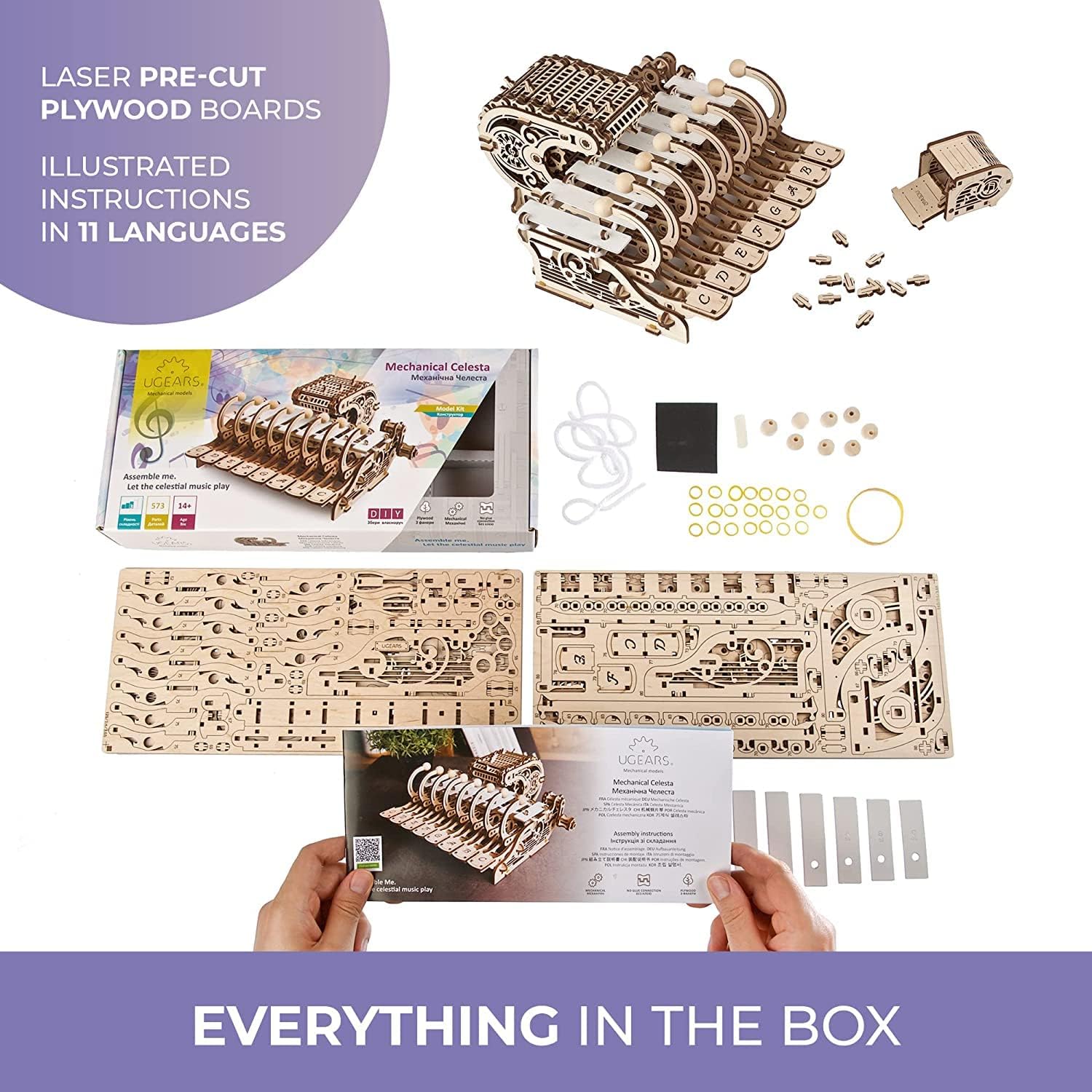 Celesta 3D Mechanical Puzzle - – Celesta Musical Instrument recenzja i cena
