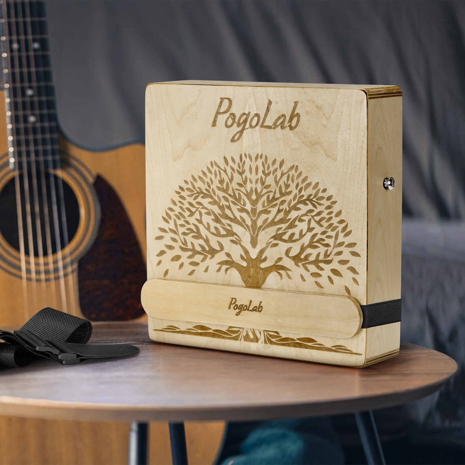 Pogolab Portable Cajon with Sn – Musical Instrument Cajon recenzja i cena
