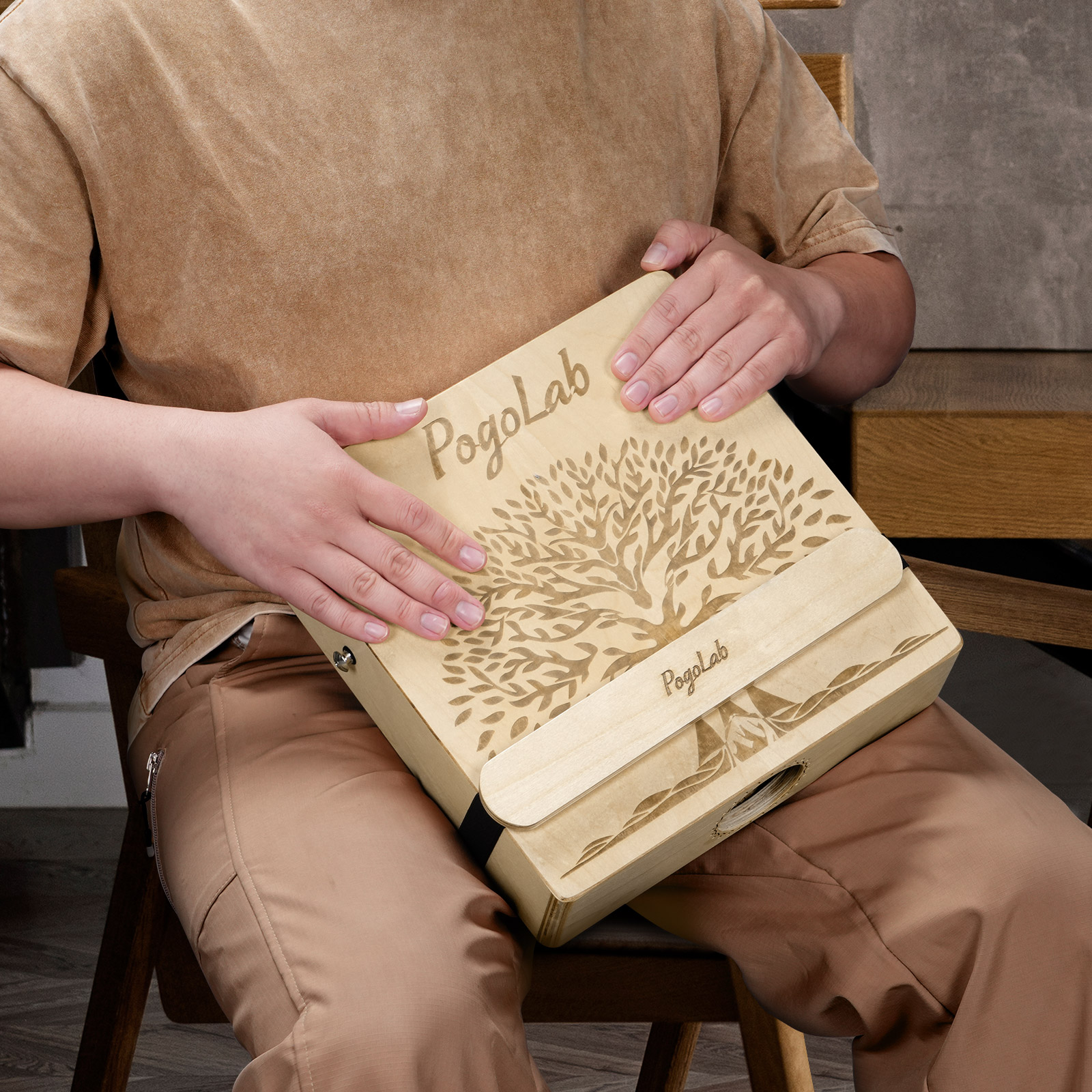 Pogolab Portable Cajon with Sn – Musical Instrument Cajon recenzja i cena