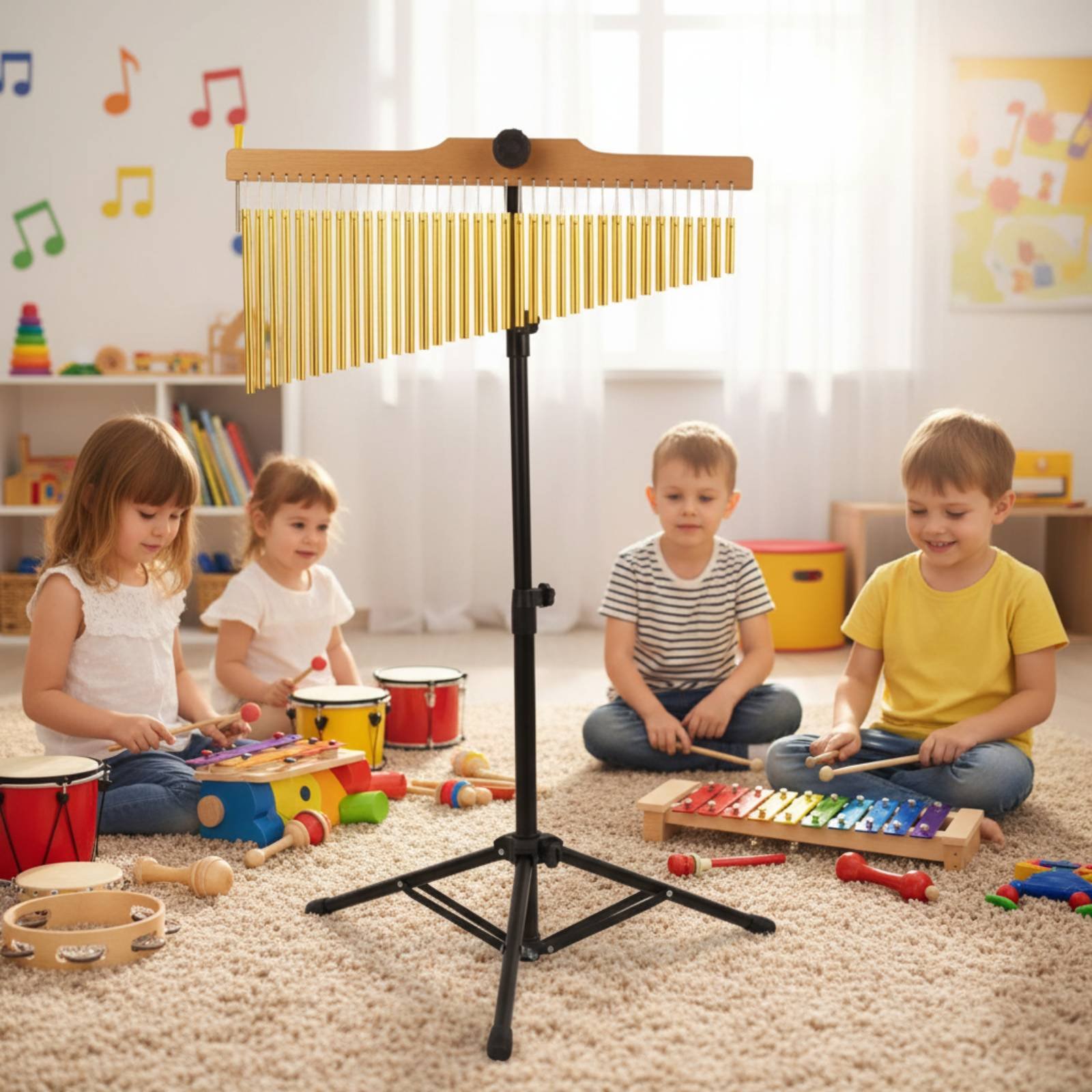 36 Tone Bar Chimes Clear and C – Musical Instrument Chimes recenzja i cena