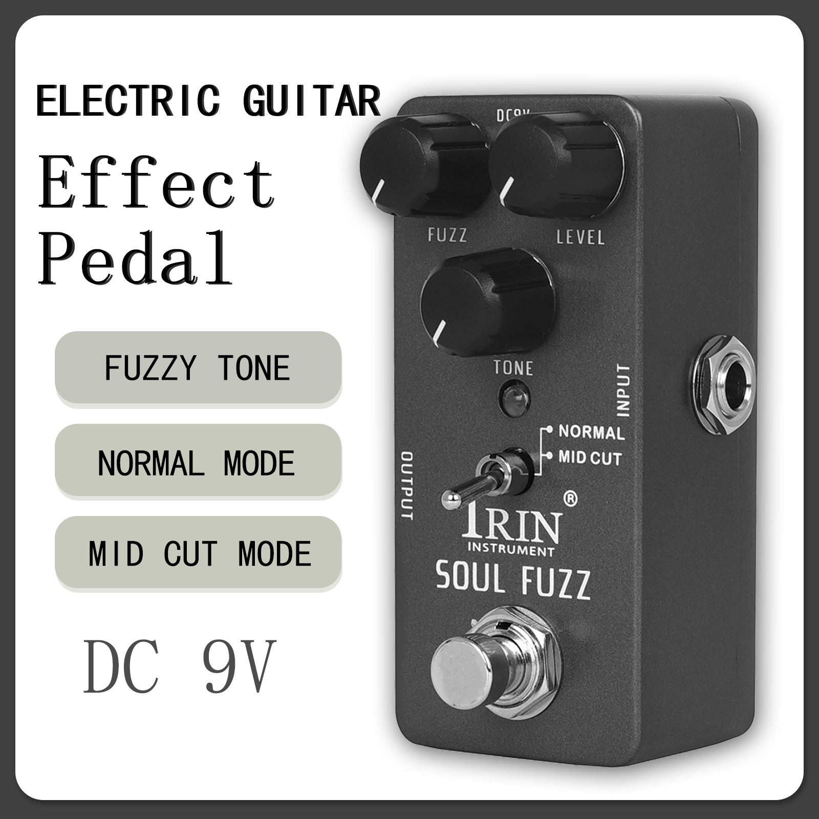 IRIN RS-11 Soul Fuzz Guitar Ef – Celesta Musical Instrument recenzja i cena
