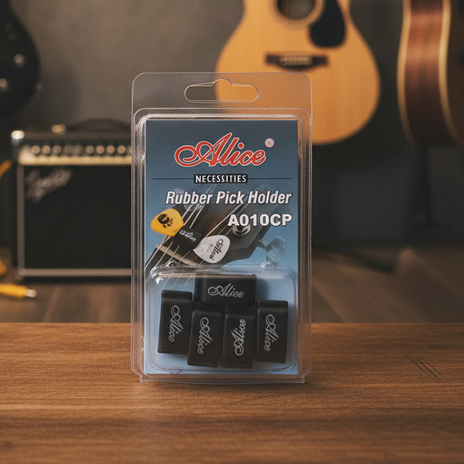 Alice Black Rubber Pick Holder – Musical Instrument Fagot recenzja i cena
