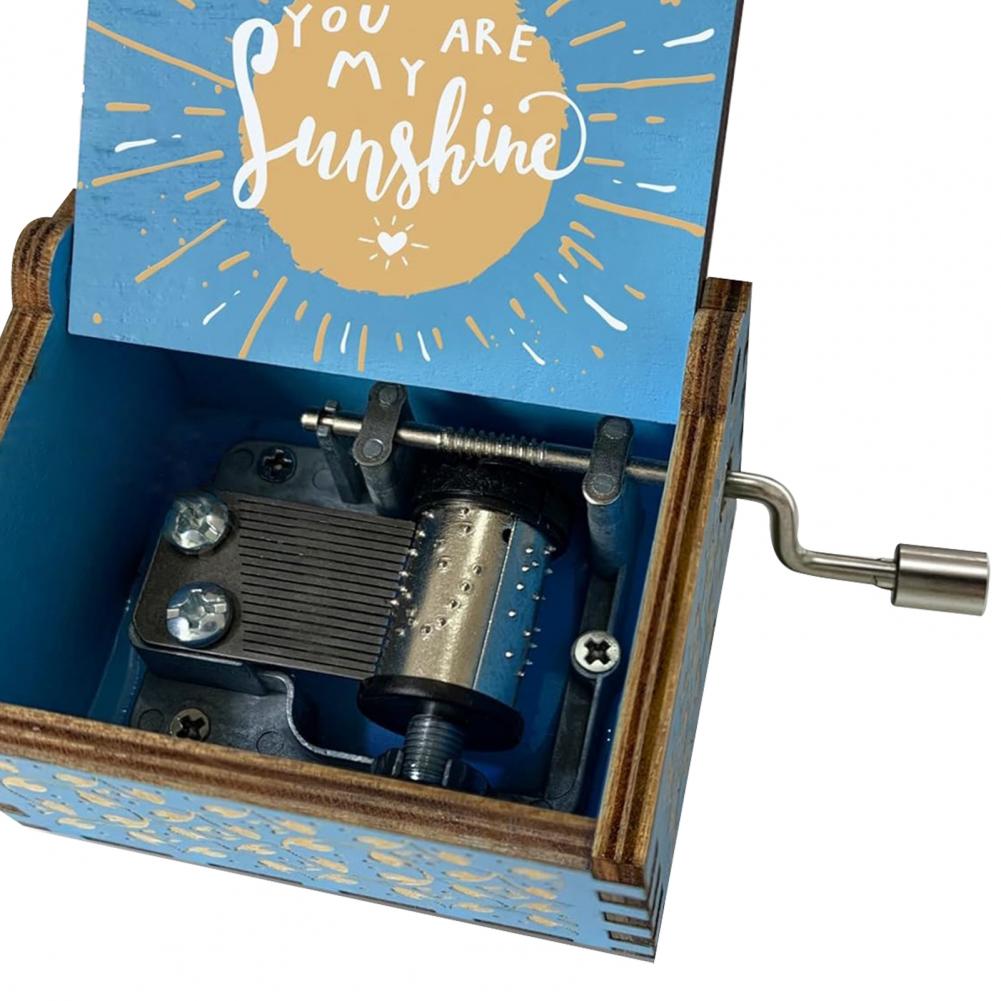 6.4* 5.2cm Mini Music Box Rota – Musical Instrument Cajon recenzja i cena