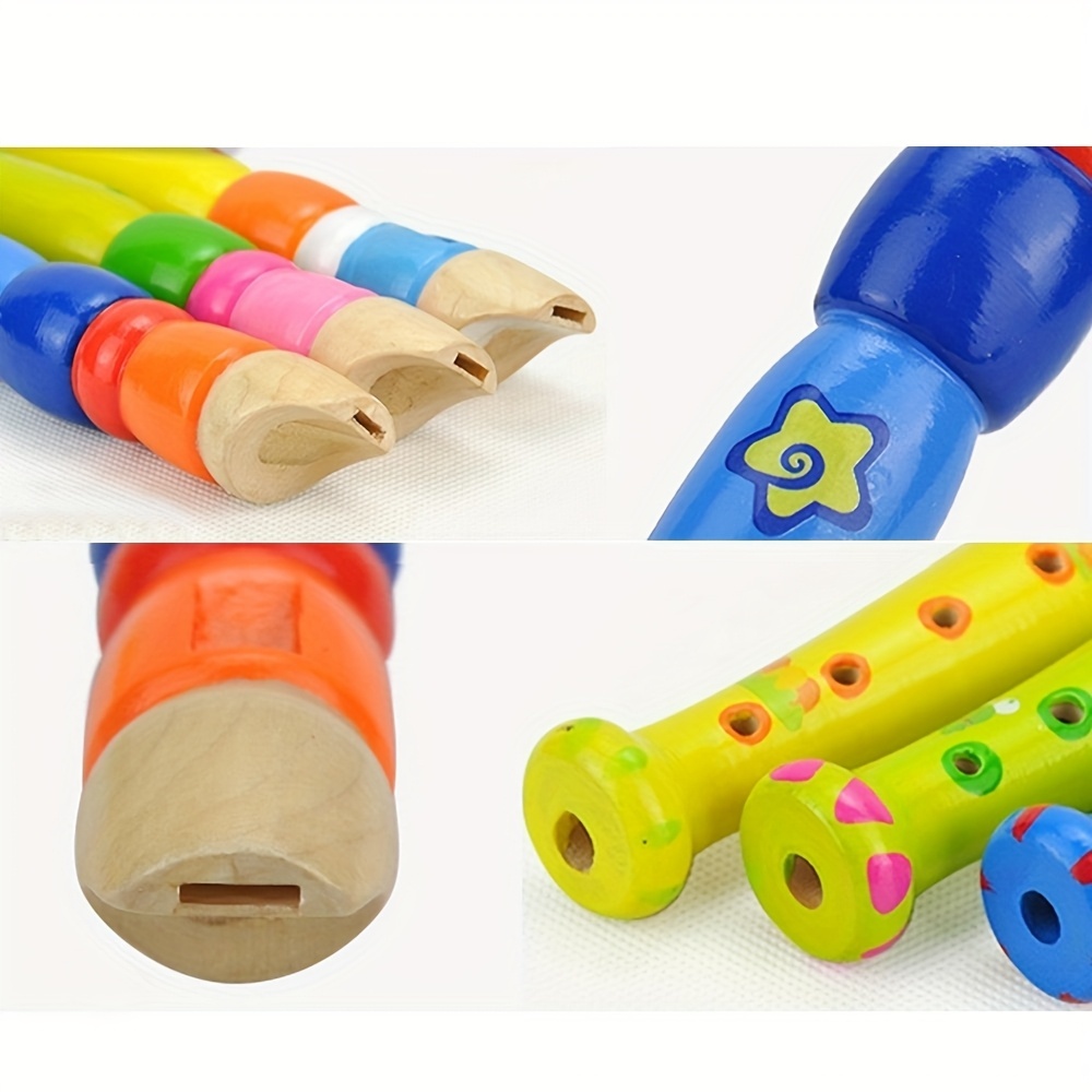 1pc Wooden Flute 6-Hole Colorf – Musical Instrument Fagot recenzja i cena