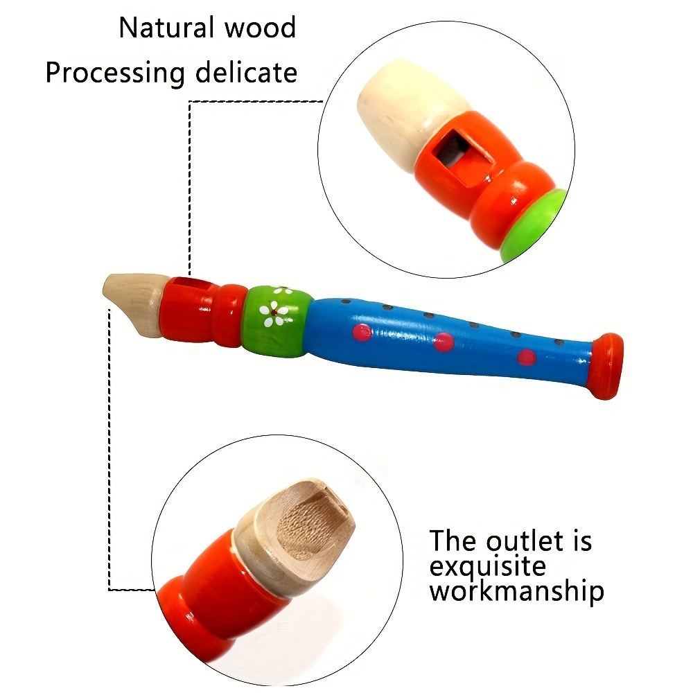 1pc Wooden Flute 6-Hole Colorf – Musical Instrument Fagot recenzja i cena
