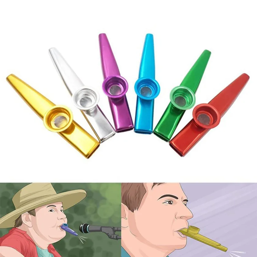 Metal Kazoo Lightweight Portab – Musical Instrument Flute recenzja i cena