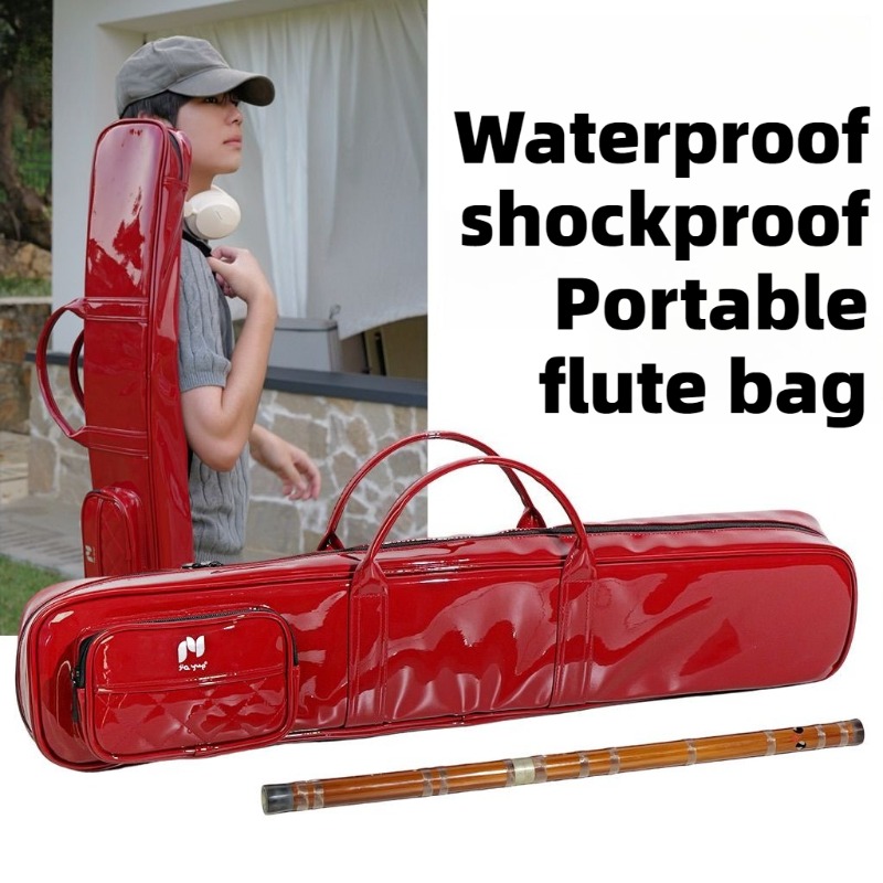 Lacquer Skin Bamboo Flute Bag  – Musical Instrument Flute recenzja i cena