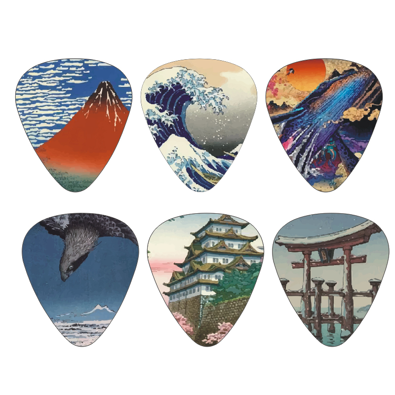 New 12pcs/set  Guitar Picks -  – Musical Instrument Fagot recenzja i cena