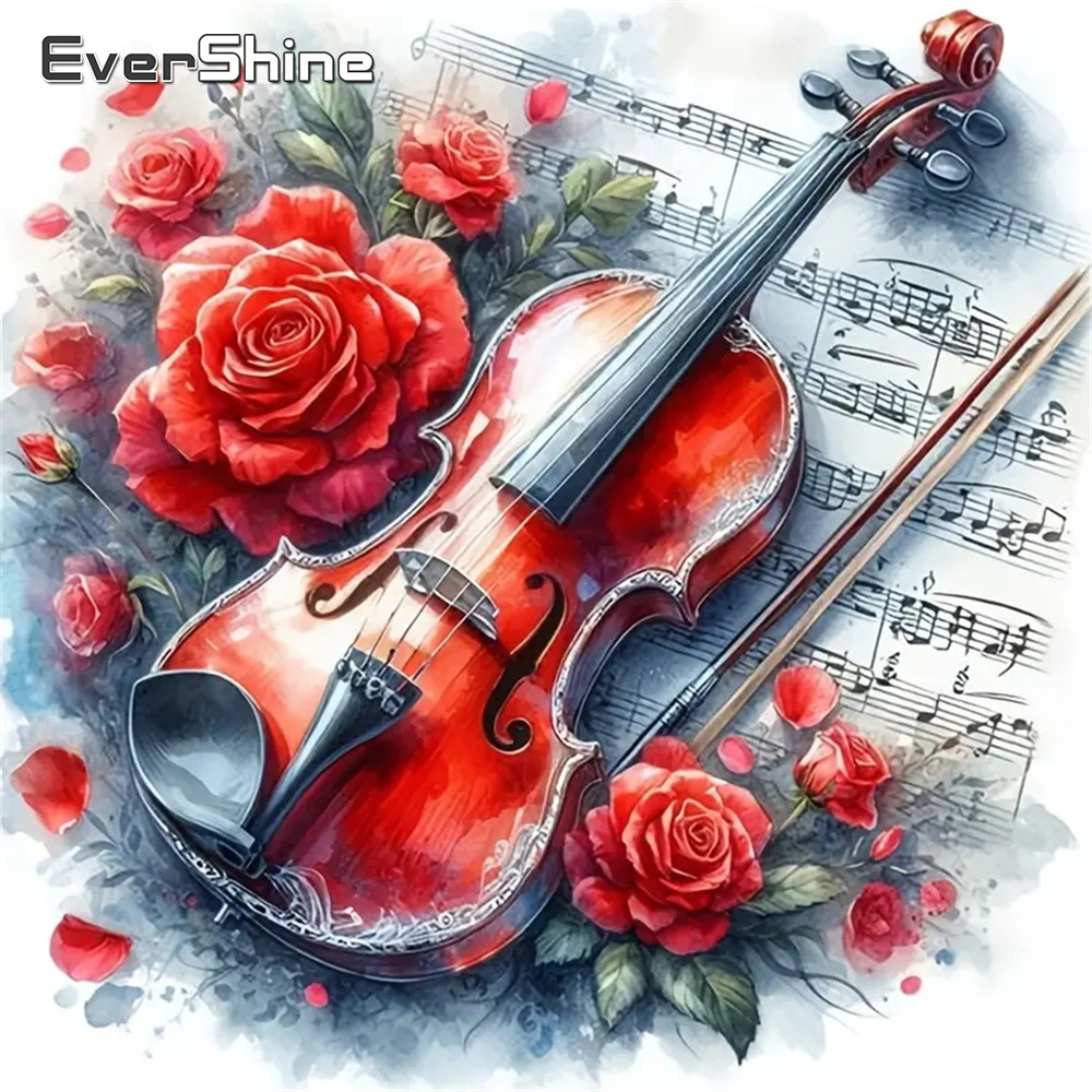Evershine DIY Diamond Painting – Musical Instrument Fagot recenzja i cena