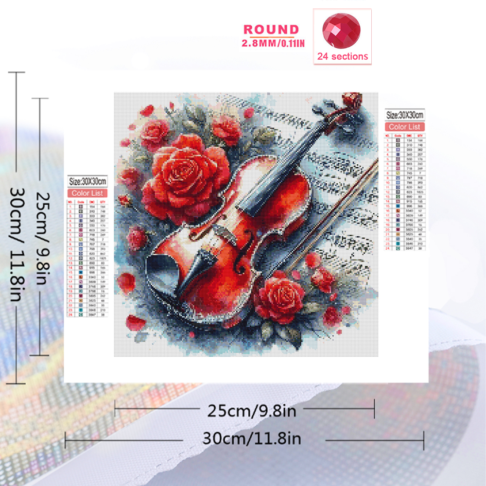 Evershine DIY Diamond Painting – Musical Instrument Fagot recenzja i cena