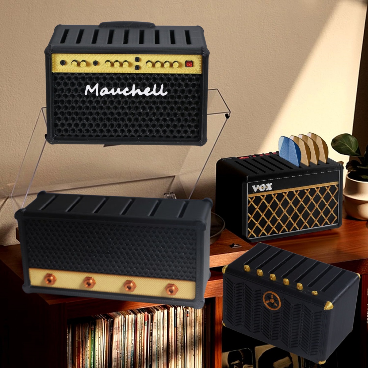 Guitar Pick Holder, 3D Printed – Musical Instrument Cajon recenzja i cena