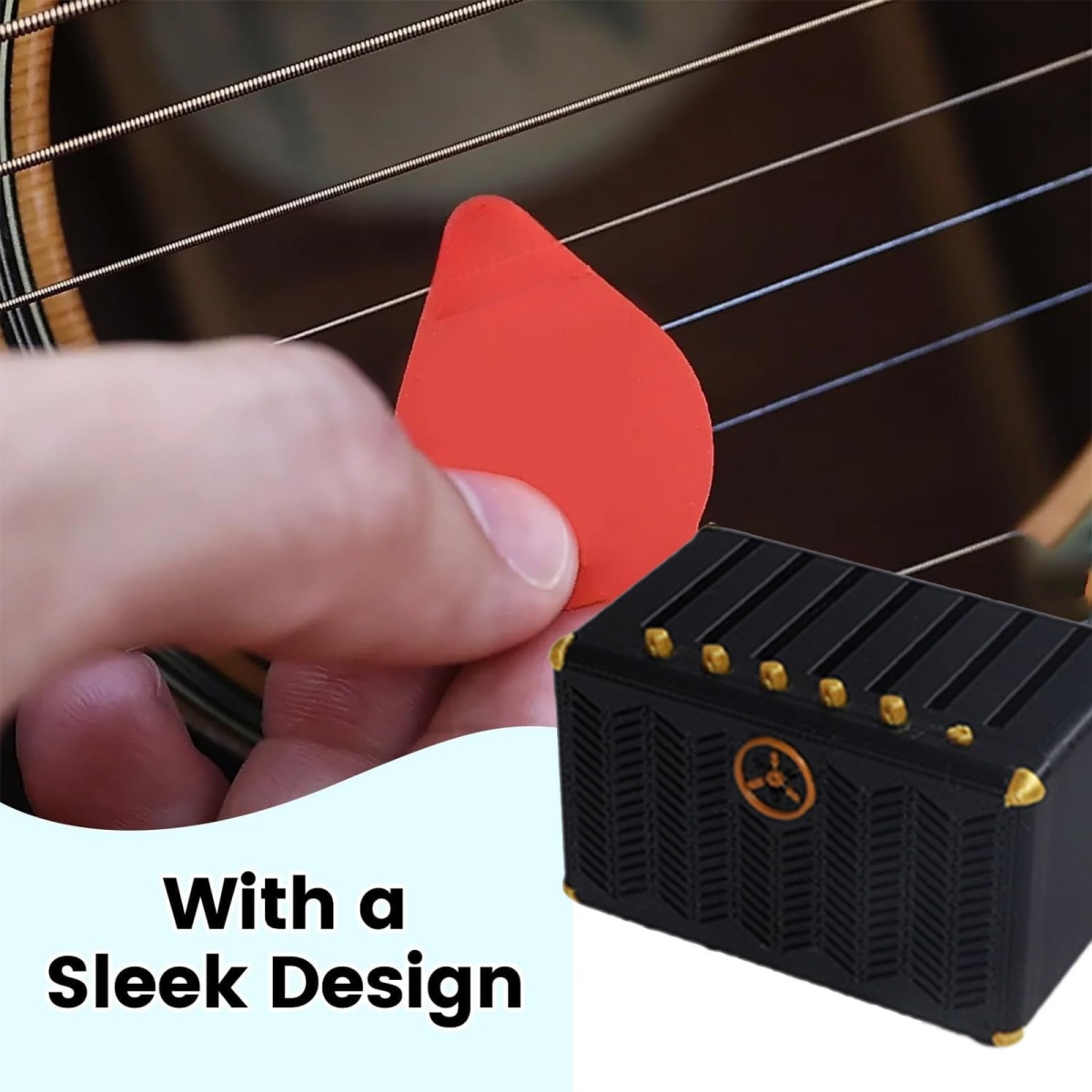 Guitar Pick Holder, 3D Printed – Musical Instrument Cajon recenzja i cena