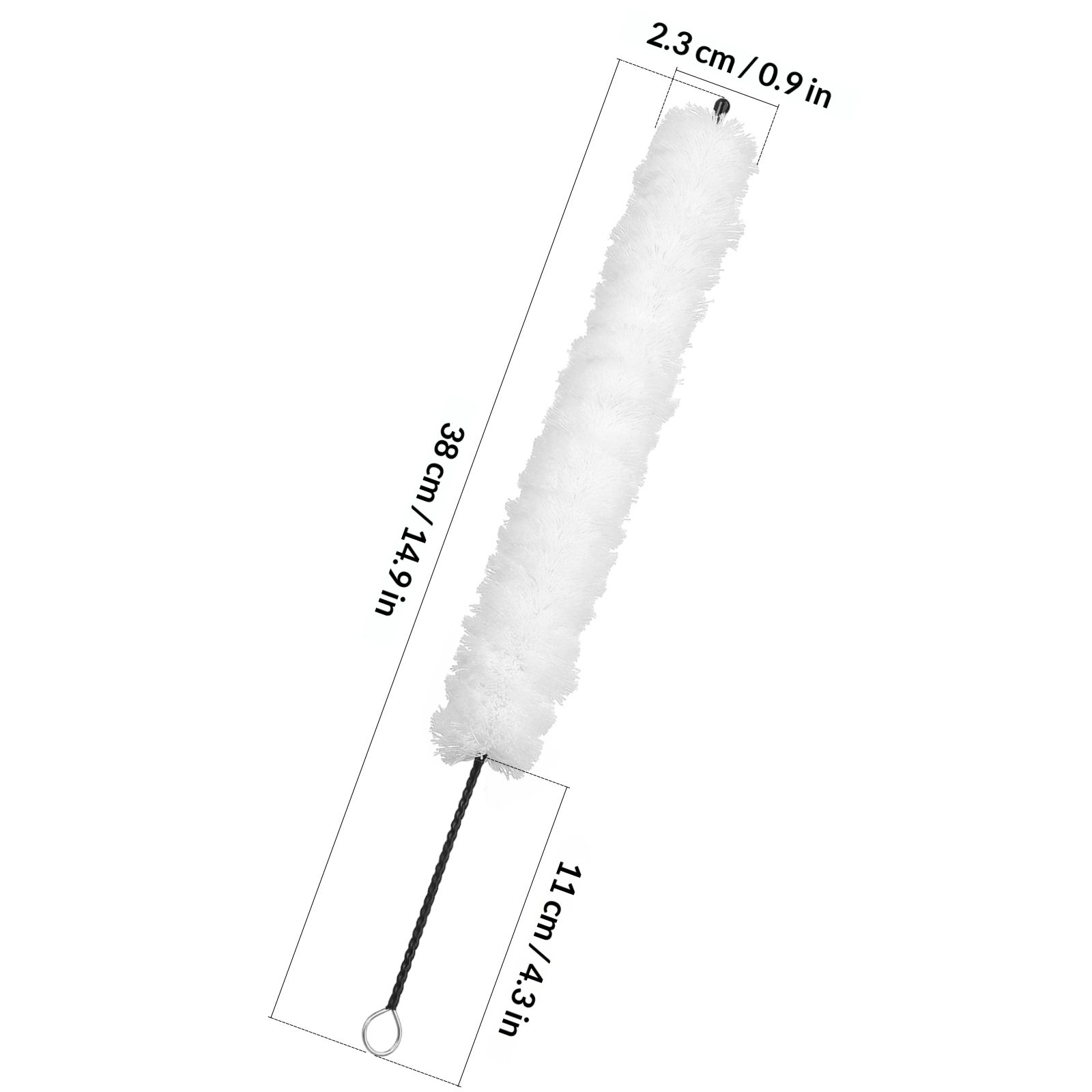 Flute Cleaning Brush White Cot – Musical Instrument Flute recenzja i cena