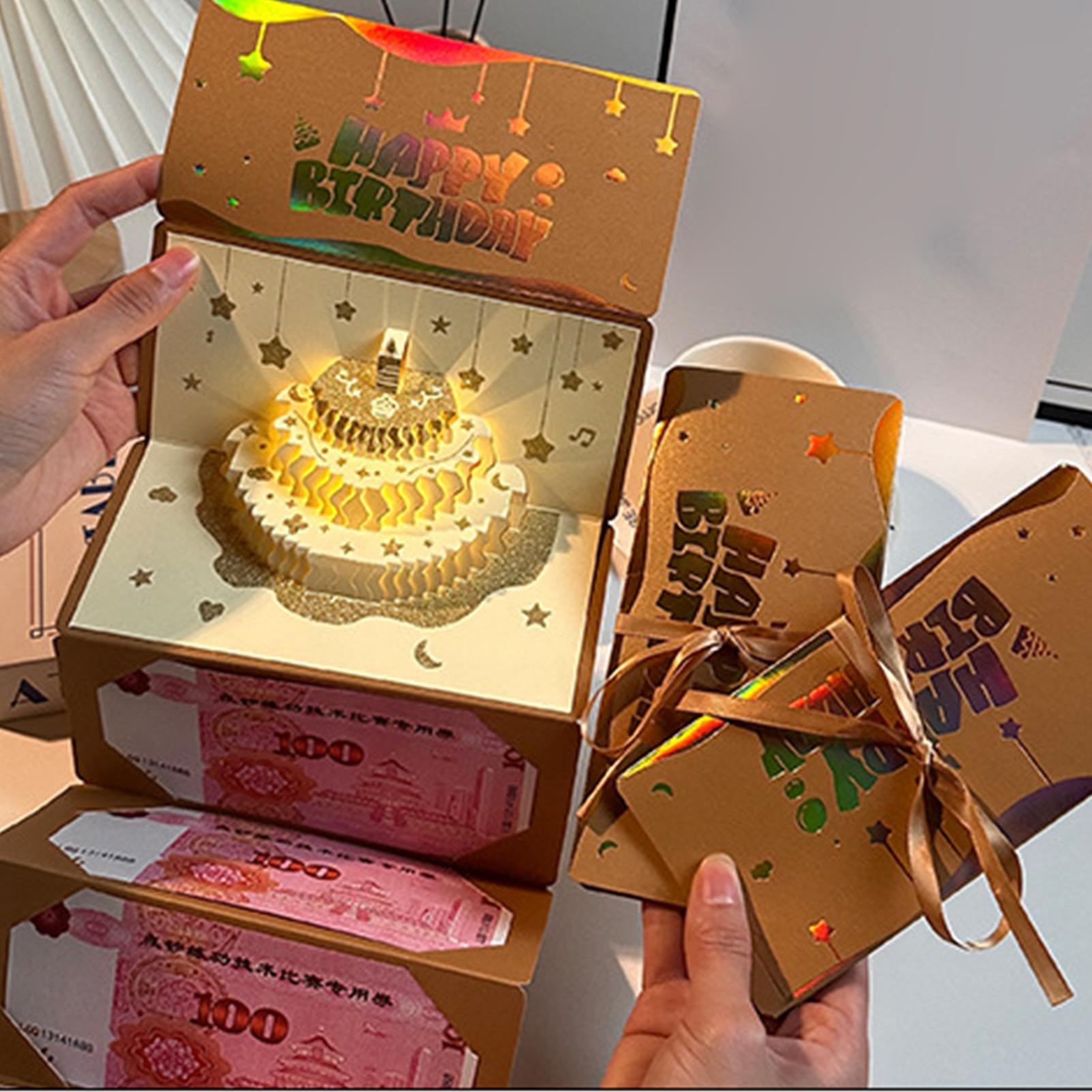 3D Cake Birthday Money Envelop – Musical Instrument Cajon recenzja i cena