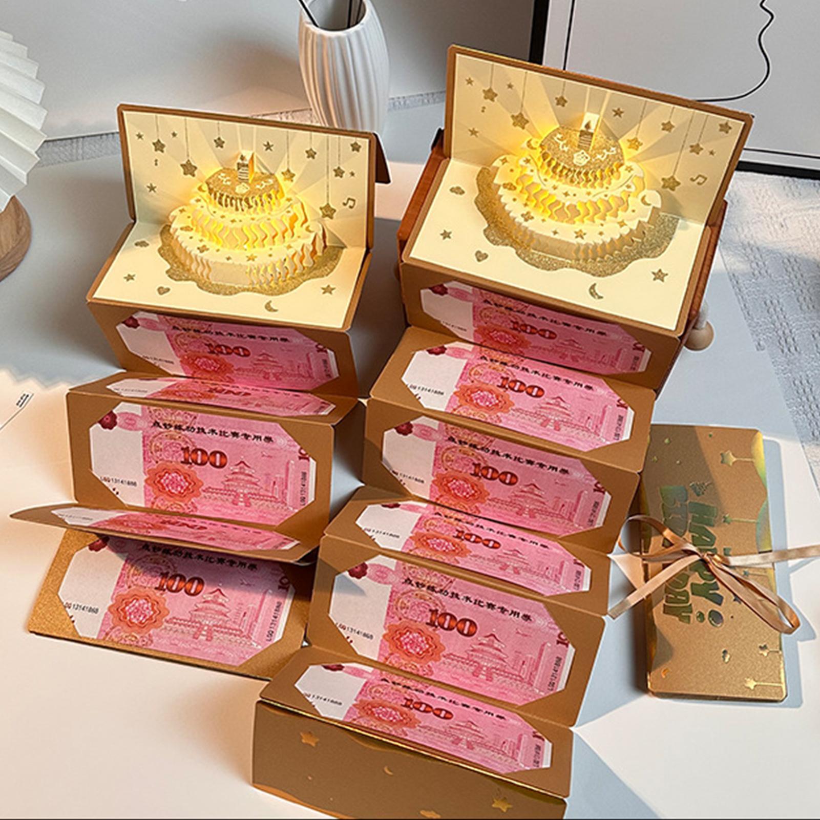 3D Cake Birthday Money Envelop – Musical Instrument Cajon recenzja i cena